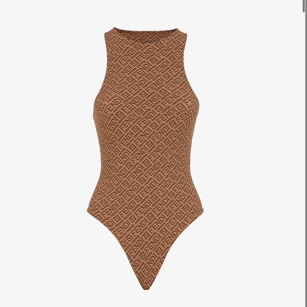 FENDI X SKIMS High Neck Bodysuit CALIFORNIA size Small  Pe- Order CONFIRMED